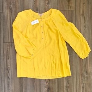 Yellow Banana Republic Blouse (M)